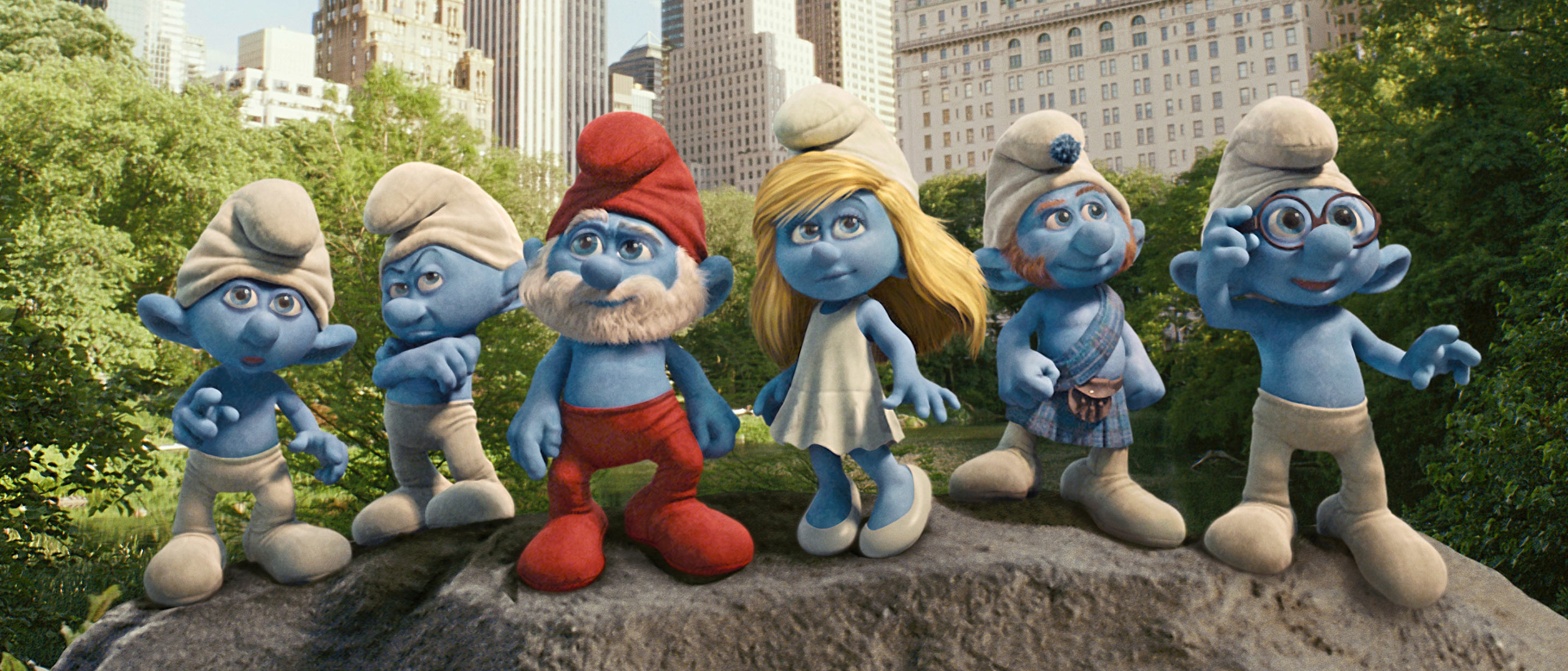 THE SMURFS hero banner